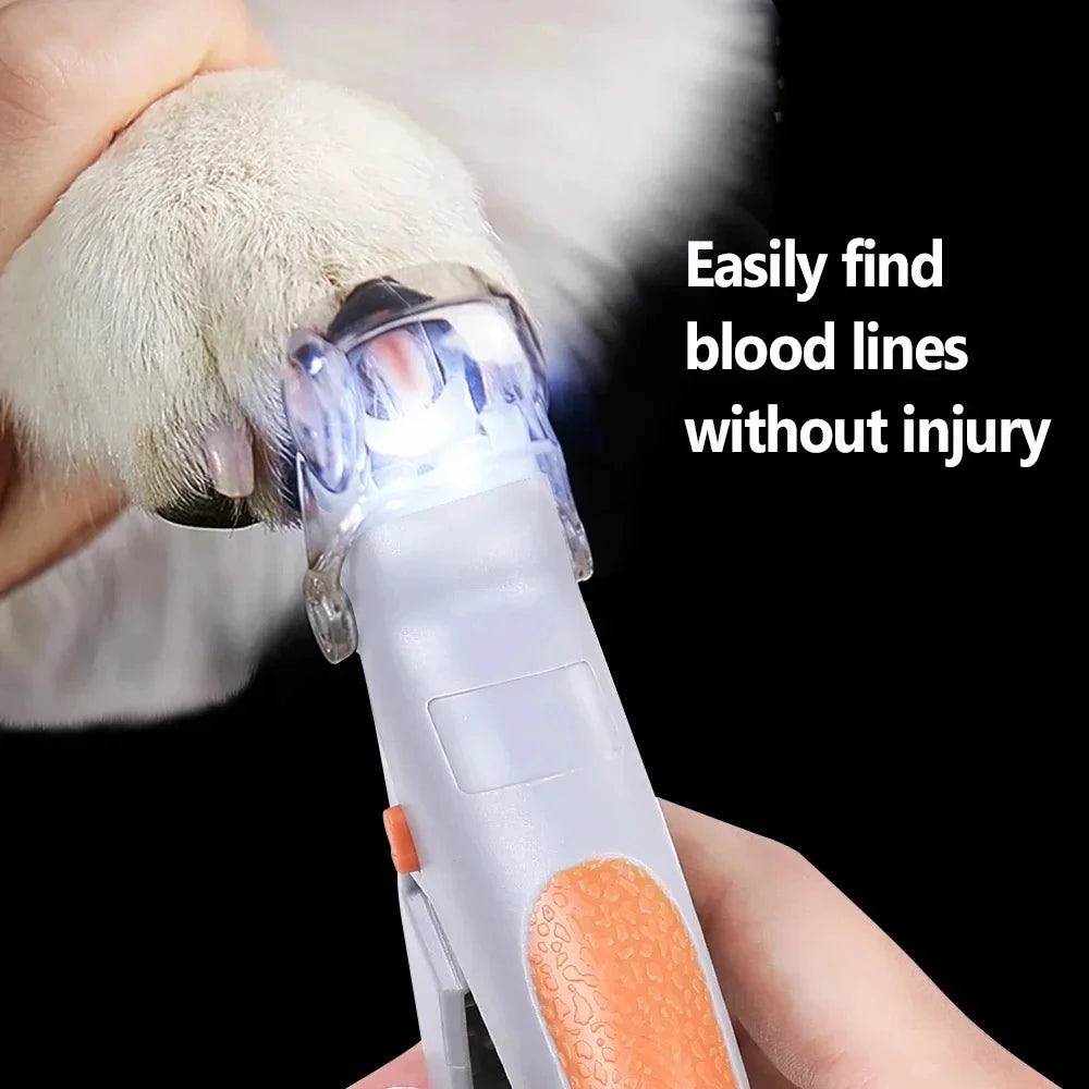 Pet Nail Clipper with LED Light